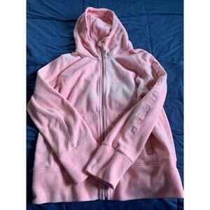 Calvin Klein XL Pastel Pink Hoodie Compatible with Headphones​